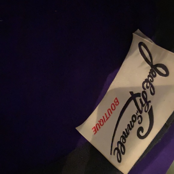 Gorgeous Dark Purple Jack McConnell Dress Hat main image 8